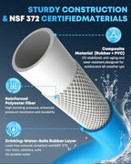 Kohree NSF 372 Certified 50-ft Drinking Water Hose, 5/8'' RV Water Hose - Image 3