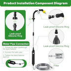 Electric High Reach Plant Waterer - Type C Wireless Hanging Plant Waterer - Image 6