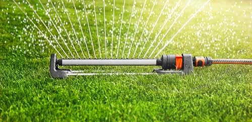 GARDENA Adjustable Oscillating Yard Sprinkler, up to 3000 sq ft - 18704 - Image 2