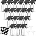 Fumete 20 Pcs 4 oz Glass Spray Bottles Empty Sprayer Containers,Clear by Fumete