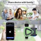 Smart Water Timer with WiFi, Remote Control, App Notification, Outdoor Dining Timer, Rain Delay, Sprinkler Timer, Garden Hose System for Lawn (Npt) - Image 2