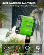 RAINPOINT WiFi Water Timer for Garden Hose, 2027 New Version WiFi Sprinkler Controller, Smart Hose Timer Valve, Automatic Drip Irrigation System/Rain Delay for Garden - Image 6