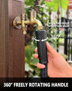 Flexible 25FT Garden Hose & Garden Hose Nozzle 10 Spray Patterns Water Sprayer Nozzle - Image 5