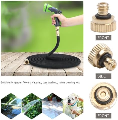 GANAZONO 3sets Brass Misting Nozzles Set Lead-Free for Outdoor Cooling System Water Nozzle Self-Sealing 16pcs*3 - Image 4