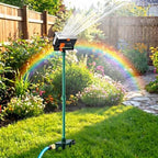 4 Way Adjustable Mini Turbo Oscillating Lawn Sprinkler(Triangular Base) by ElectricWise