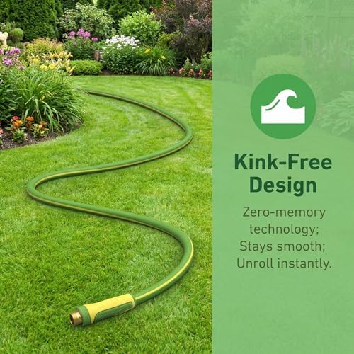 Garden Hose 75ft x 5/8", Heavy Duty Water Hose, Kink Resistant - Image 5