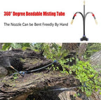 Aptliton 50ft DIY Drip Irrigation Kit with 15 Brass Nozzles - Image 3