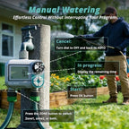 QUOBAS Sprinkler Timer, Weekly Programmable Water Timer for Garden Hose - Image 5