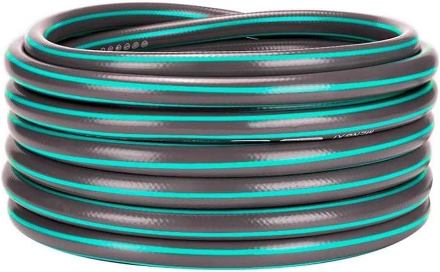 12x16mm 12 inch Garden Hose Flexible High Pressure Rubber Hose PVC Material Explosion-Proof Torsion-Resistant Blue Outdoor Yard Water Pipe by Unknown