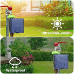 Garden Automatic Water Timer Digital Electronic Solenoid Valve Sprinkler Timer with Rain Sensor Waterproof Controller System - Image 5