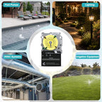 T101M Pool Timer Mechanism Only, Pool Pump Timer, 120V 40A SPST - Image 6