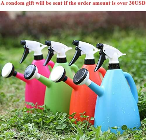 2 in 1 Plastic Watering Can Indoor Garden Plants Pressure Spray Water Kettle Adjustable Sprayer 1L(C) - Image 4