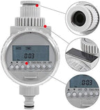 Haofy Solar Power Irrigation Timer for Garden Lawn Greenhouse Drip System Automatic Watering Controller Programmable Sprinkler Standard Hose Faucets - Image 2