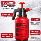 TiltSpray 32oz Spray Bottle – Sprays Upside Down & Any Angle, Heavy Duty Cleaning Sprayer for Hard-to-Reach Areas, Kitchen, Bathroom, Plants & Car Detailing – Leak Resistant, Adjustable Nozzle - Image 4