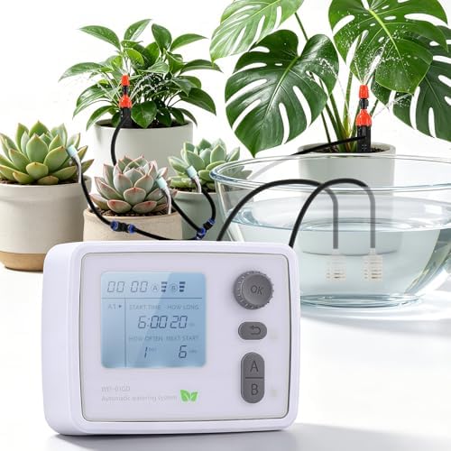 BAOSHISHAN Dual Pump Indoor Plant Watering System for 20 Potted Plants by BAOSHISHAN