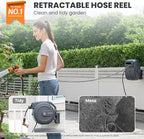 Giraffe Tools Retractable Garden Hose Reel Auto Rewind Wall Mount 5/8" 90FT - Image 3