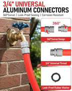 SPECILITE 15FT Hot/Cold Garden Water Hose with Detachable Connector - Image 5