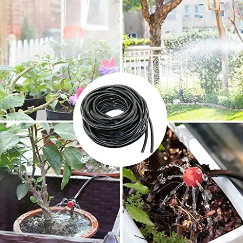 1pcs Drip Irrigation Hose Plants, 10/20/40M Garden Watering Hose 1/4" 4/7mm PVC Hose Micro Drip Irrigation Tubing Sprinkler Lawn Plants Flower Greenhouse Pipe (Size : 10m) - Image 3