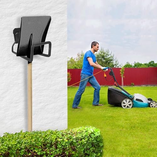 2 Pcs Garden Hose Holder, Metal Storage Hook, Heavy Duty, Rustproof, Wall Mounted, for Water Hose Organization, Free Standing Metal Hose Rack(Grey) - Image 6
