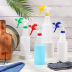 Eaasty 12 Pack Plastic Spray Bottles 25oz, Red, Blue, Yellow, Green - Image 5