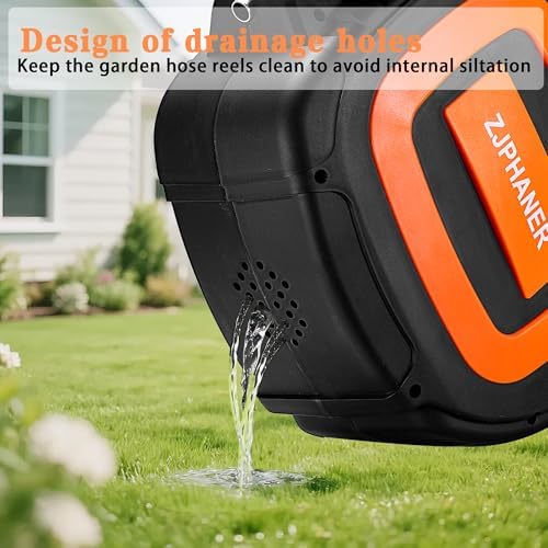 1/2 inch 100FT Retractable Garden Hose Reel Tool - Image 3