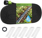 Flat Soaker Hose 75 FT, Garden Soaker Hose for Lawn and Yard, Water-Saving by MakeYourGardenBeautiful
