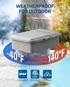 DEWENWILS Pool Pump Timer, Outdoor Smart WiFi Timer Box, 40A 120VAC 2HP - Image 4