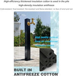 Efficient Stainless Steel Garden Water Column with Lock Faucet & Anti-Freeze Hose Connector for Outdoor Irrigation, Durable Water Dispensing Solution - Image 5