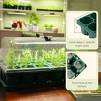 Vego garden Giga Seedling Trays - 16 Pack 9-Cell UV-Resistant Reusable Starter Trays for Greenhouse/Garden (No Lids) - Image 6