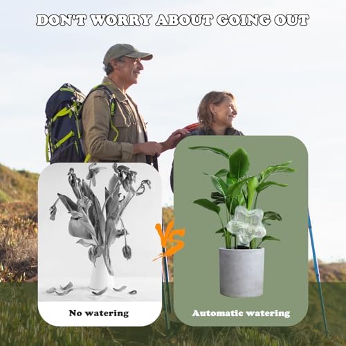 Star-Shaped 7.04oz/200ml Plant Watering Globes - 6 Self Watering Globes for Outdoor ＆ Indoor Plants - Automatic,Slow,Self Watering Spikes Care of Plants Everyday - Image 5