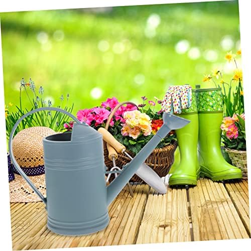 1.8l Blue Long Spout Watering Can for Garden Houseplants - Image 5