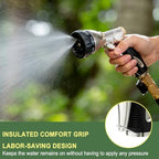 FANHAO Garden Hose Nozzle with Thumb Control+Heavy Duty Garden Hose Nozzle - Image 5