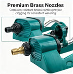 Osillating Lawn Sprinkler, 360° Automatic Rotating Garden Water Sprinkler for Yard Lawn Vegetable Garden Patio Irrigation(20m) - Image 5