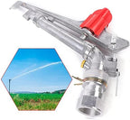 Agricultural Irrigation Spray Gun, 1.5" Irrigation Sprinkler 360°Adjustable Spray Gun 130ft Large Area Spraying System for Farms, Orchards, Tea Gardens, Forestry - Image 5