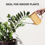 Watering Can Indoor Plants Small Watering Can Set w/Spray Bottle, Squeeze Bottle, Soil Moisture Meter(Amber) - Image 3