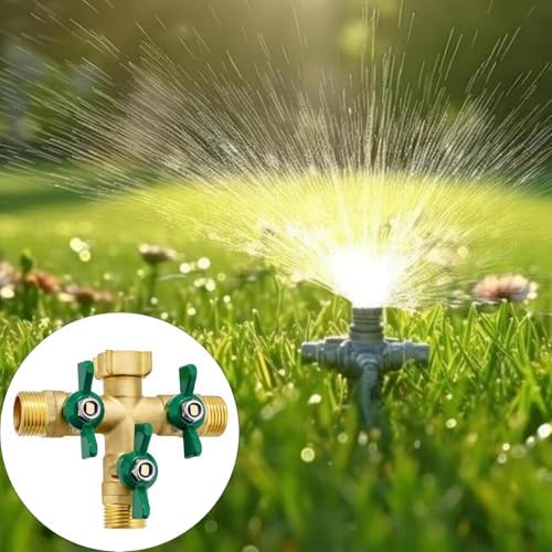 Oxidation-resistant bronze tap divider with fast link irrigation device for outdoor use, pipe shirt connection made of bronze with capacity - Image 5