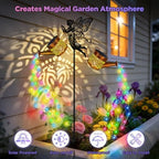 HELESIN Solar Lights Outdoor, Solar Garden Lights with Twin Watering Cans - Image 2