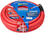 Underhill Proline Rubber Series Heavy-Duty Garden Hose for Hot or Cold Water, Lightweight, 500 PSI BP, 150 PSI WP, H75-050PRO-R 3/4 Inch x 50 ft Red by Underhill