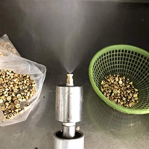 Brass Misting Nozzle, 250pcs Low Pressure Brass Mist Nozzles Thread UNC 10/24 0.1-0.8mm Cooling Dust Control(0.8mm) - Image 7