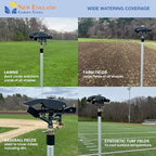Heavy Duty Tripod Sprinkler 300003, Long Range Sprinkler with 100 FT Reach, 6 Feet Adjustable Tripod Height, 360° Range Control, for Farm, Lawn, Field, Orchard Irrigation by New England Garden Tools - Image 4