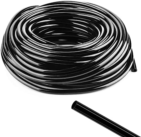 Saihisday 656 FT 1/4 Inch Drip Irrigation Tubing, Garden Watering System with 1/4" Distribution Hose, Drip Line System for Outdoor Flowers, Patios, and Lawns. Ideal for Efficient Garden Irrigation by Saihisday