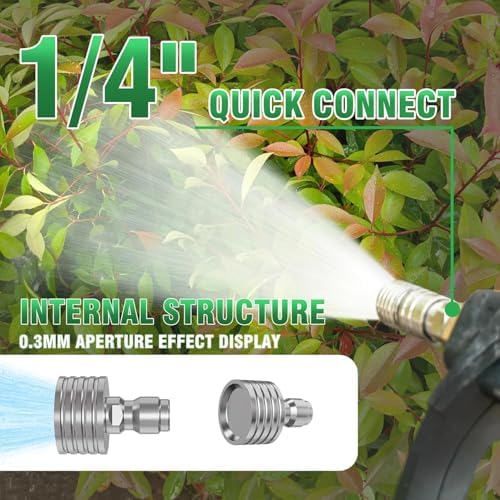 Sewer Jetter Kit for Pressure Washer 200FT – 5800PSI High-Pressure Drain Cleaner, M22 & 1/4'' NPT Universal Fit, Unclog Gutters & Sewer Lines, Durable Jetter Hose for Homeowners & DIYers (200FT) - Image 3