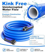 SPECILITE Garden Water Hose 150 ft x 5/8", Kink-Free Triangle Prism Design - Image 3