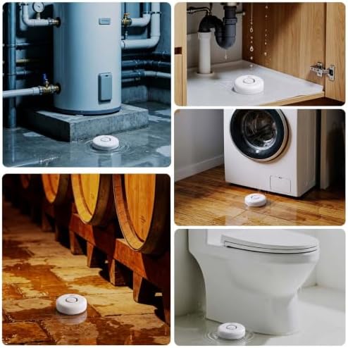 RUIKORING Water Leak Detector for Home 3 Pack, Driping Leakage Detectors - Image 4