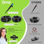 Bonviee Drip Irrigation System Kit for Garden Watering, 230FT Quick Connect - Image 3