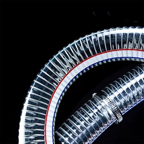 1 1/2 Inch ID x 1 3/4 Inch OD Heavy-Duty Steel Wire Suction PVC Flexible Tubing High Pressure UV Chemical Resistant Thick Vinyl Hose Tube, 6.5FT - Image 4