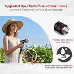 Lefree 150ft Stainless Steel Garden Hose with 10 Function Spray Nozzle - Image 3