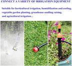 4/7mm Hose Garden Watering 1/4" PVC Hose Micro Drip, for Irrigation Pipe Tubing Lawn Balcony Plants Flower Greenhouse Pipe (Color : 1/4'' 4-7mm Hose, Size : 20M) - Image 2