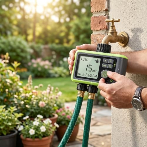 Generic Battery Powered Programmable Dual Zone Watering Timer - Image 3