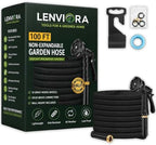 Non-Expanding 100 Ft Garden Hose, Durable & Heavy Duty Water Hose by Unknown
